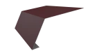 Планка карнизная 100x65x2000 мм, 3005 винно-красный матовый