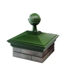 Шар на колпак в сборе ZKING, коллекция Monblan, зеленый