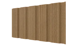 Профнастил К20 1195/1130x0,45 мм, Орех 3D