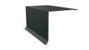 Планка торцевая 120x95x2000 мм, 6009 пихтовый зеленый матовый