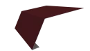 Планка карнизная 100x65x2000 мм, 3005 винно-красный глянцевый