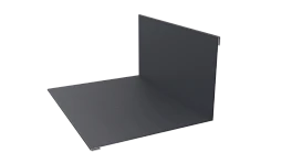 Планка примыкания верхняя 100x150x2000 мм, 7024 графитовый серый матовый