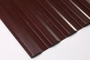 Профнастил С21 1051/1000x0,4 мм, 8017 шоколадно-коричневый глянцевый