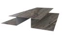 Планка стыковочная сложная 75x2000 мм, Дуб Винтаж 3D
