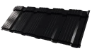 Профиль Пегас 1195/1130x0,4 мм, 9005 черный янтарь глянцевый