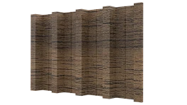 Профнастил Н60 902/845х0,45 мм, Дуб Сантана 3D