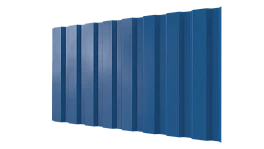 Профнастил С20A 1150/1100x0,3 мм, 5015 небесно-синий глянцевый