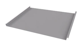 Фальцевая кровля 562/550x0,5 мм, 7004 сигнальный серый глянцевый