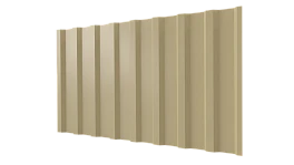 Профнастил С20B 1150/1100x0,4 мм, 1014 слоновая кость глянцевый