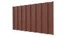 Профнастил С20B 1150/1100x0,5 мм, 8004 медно-коричневый матовый