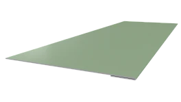 Планка завершающая 65x2000 мм, 6019 бело-зеленый глянцевый