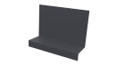 Примыкание боковое фальц 25x65x130 мм, 7024 графитовый серый PUR Pruf