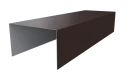 Крышка 40x65x40 мм, 8017 шоколадно-коричневый PUR Pruf