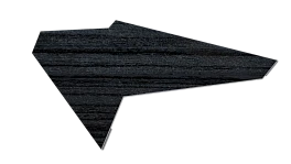 Планка примыкания в штробу 20x60x10 мм, Морион 3D
