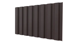 Профнастил С20A 1150/1100x0,5 мм, 8017 шоколадно-коричневый матовый