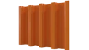 Профнастил Н75 800/750x0,65 мм, 2011 насыщенный оранжевый глянцевый