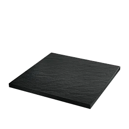 Шаговая плита ZKING 990x990x55, коллекция Stone, черный сланец