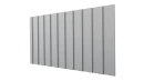 Профнастил С8 1200/1150x0,55 мм, цинк
