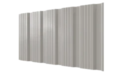 Профнастил К20 1195/1130x0,4 мм эконом, 9002 светло-серый глянцевый