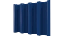 Профнастил Н75 800/750x0,65 мм, 5005 сигнальный синий глянцевый