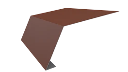 Планка карнизная 100x65x2000 мм, 8004 медно-коричневый матовый