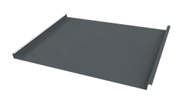 Фальцевая кровля 562/550x0,65 мм, 7011 железно-серый глянцевый