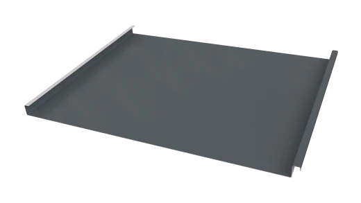 Фальцевая кровля 562/550x0,5 мм, 7011 железно-серый глянцевый