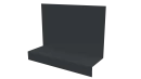 Примыкание боковое фальц 25x65x130 мм, 7011 железно-серый глянцевый