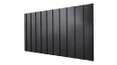 Профнастил С8 1200/1150x0,65 мм, 9005 черный янтарь глянцевый