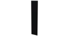 Крепежная планка 10x40x10 мм, 9005 черный янтарь глянцевый