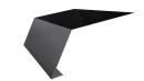 Планка карнизная 100x65x2000 мм, 9005 черный янтарь глянцевый
