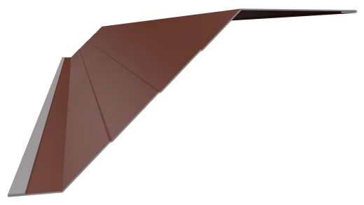 Ламель Юкка 110x0,4 мм, 8004 медно-коричневый глянцевый