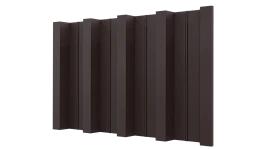 Профнастил Н60 902/845x0,5 мм, 8017 шоколадно-коричневый матовый