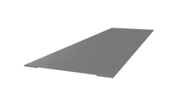 Планка стыковочная 60x2000 мм, 7004 сигнальный серый глянцевый