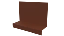 Примыкание боковое фальц 25x65x130 мм, 8004 медно-коричневый матовый