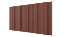 Профнастил К20 1195/1130x0,45 мм, 8004 медно-коричневый матовый
