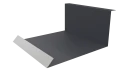 Планка примыкания нижняя 100x200x2000 мм, 7024 графитовый серый матовый