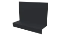 Примыкание боковое фальц 25x65x130 мм, 7024 графитовый серый матовый