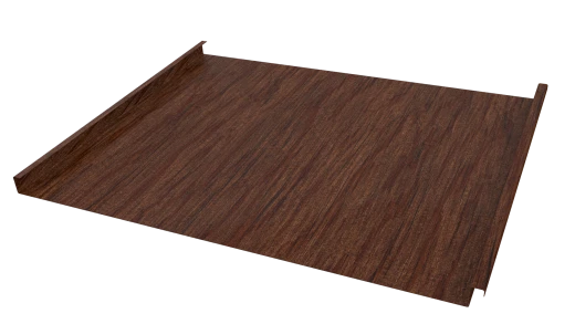 Фальцевая кровля 562/550x0,45 мм, Античный дуб 3D