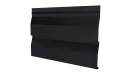 Корабельная доска 267/236x0,45 мм, 9005 черный янтарь глянцевый