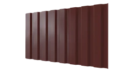 Профнастил С20A 1150/1100x0,4 мм эконом, 3009 оксид красный глянцевый