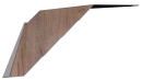 Ламель Юкка 110x0,45 мм, Орех 3D