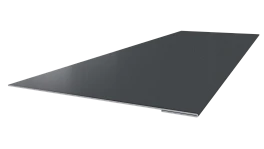 Планка завершающая 65x2000 мм, 7011 железно-серый глянцевый