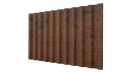 Профнастил С21 1051/1000x0,45 мм, Картэн