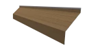 Ламель Юкка 110x0,45 мм, Орех 3D