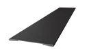 Крепежная планка 10x40x10 мм, 9005 черный янтарь матовый