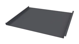 Фальцевая кровля 562/550x0,5 мм, 7024 графитовый серый стальной бархат