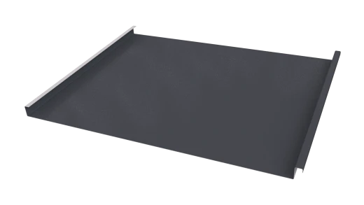 Фальцевая кровля 562/550x0,45 мм, 7024 графитовый серый глянцевый