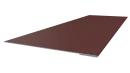 Планка завершающая 65x2000 мм, 3009 оксид красный матовый