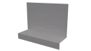 Примыкание боковое фальц 25x65x130 мм, 7047 телегрей 4 глянцевый
